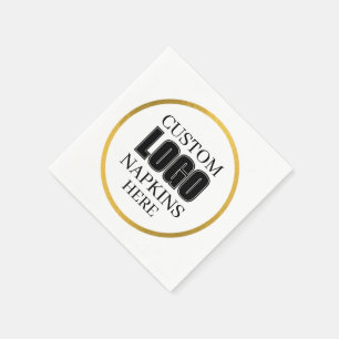Personalised Cocktail Napkins with Your Logo