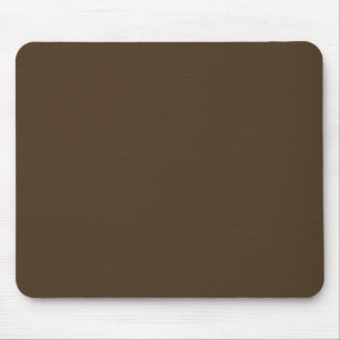 Personalised Coffee Brown Single Coloured Mouse Pad