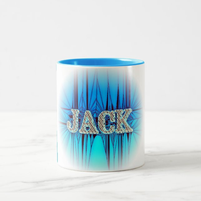 Personalised Coffee Mug for Jack. (Center)