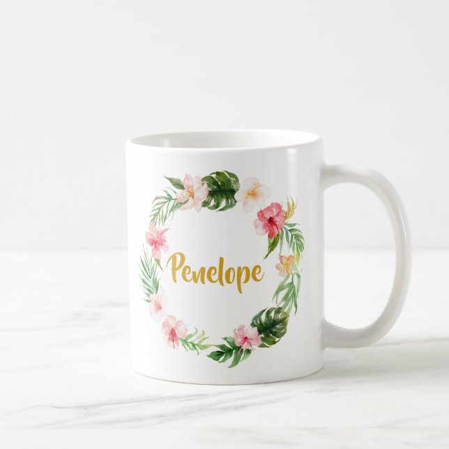 Personalised Coffee Mug, Name Gift, Name Mug (Right)