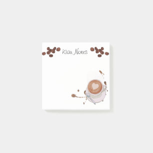 Personalised Coffee Post-It Notes
