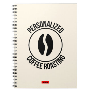 Personalised Coffee Roasting Notebook