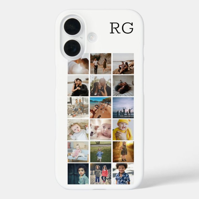 Personalised Collage Make Your Own Unique Case-Mate iPhone Case (Back)