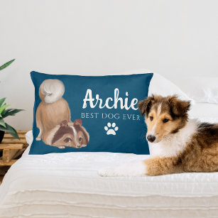 Personalised Collie Dog Bed