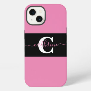 Personalised colorblock iPhone 13 case