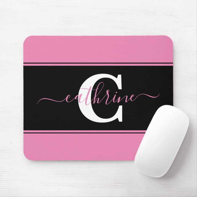 Personalised colorblock mouse pad (With Mouse)