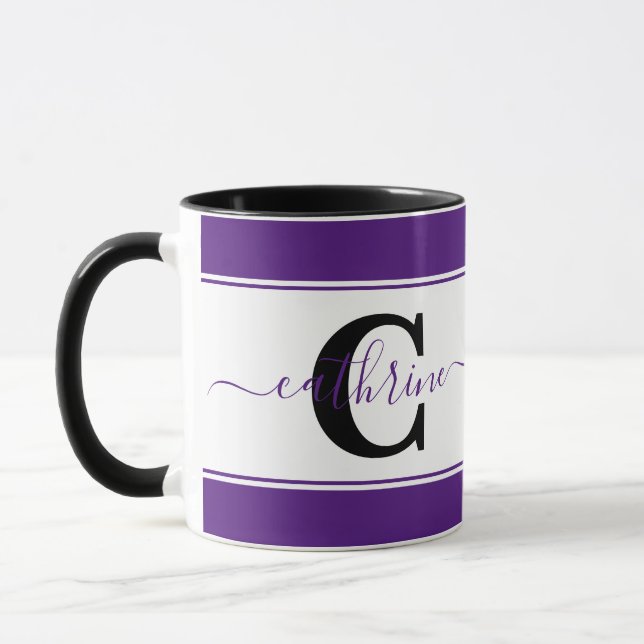 Personalised colorblock  mug (Left)
