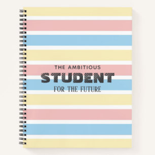 Personalised Colorblock Notebook
