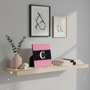 Personalised colorblock  plaque