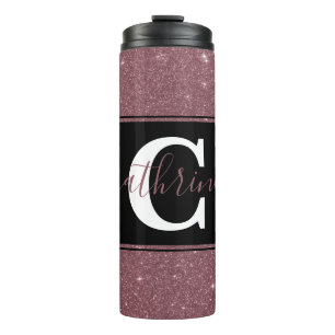 Personalised colorblock  thermal tumbler