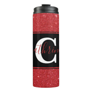 Personalised colorblock  thermal tumbler