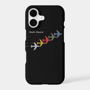 personalised colour aeroplanes