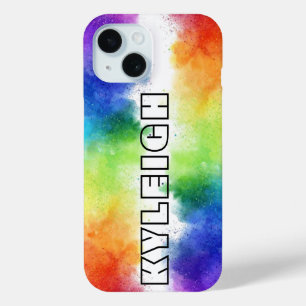 Personalised Colour Explosion Case-Mate  iPhone 15 Case
