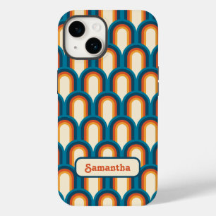Personalised Colourful Arch Rainbow Pattern Case-Mate iPhone 14 Case