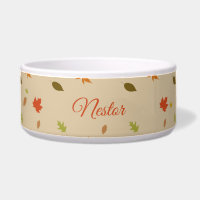 Personalised Colourful Autumn Leaves