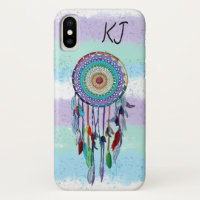 Personalised Colourful Hand Drawn Dreamcatcher 