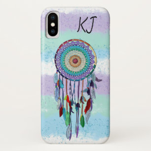 Personalised Colourful Hand Drawn Dreamcatcher Case-Mate iPhone Case