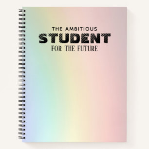 Personalised Colourful Notebook