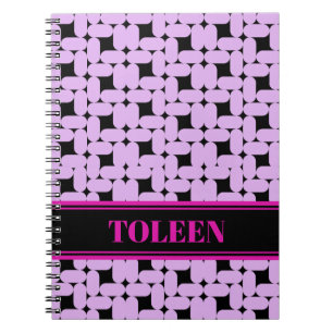 Personalised Colourful Pattern Not Notebook