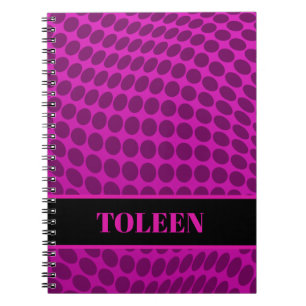 Personalised Colourful Pattern Notebook