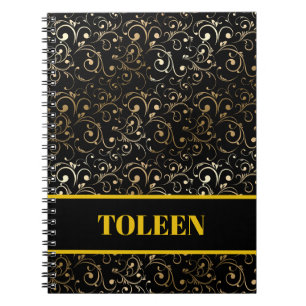 Personalised Colourful Pattern Notebook