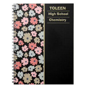 Personalised Colourful Pattern Notebook