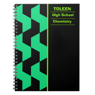 Personalised Colourful Pattern Notebook