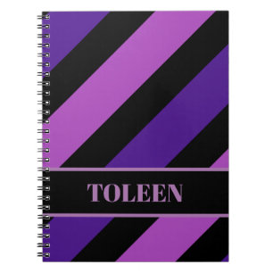 Personalised Colourful Pattern Notebook