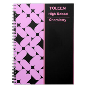 Personalised Colourful Pattern Notebook