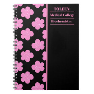 Personalised Colourful Pattern Notebook