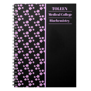 Personalised Colourful Pattern Notebook