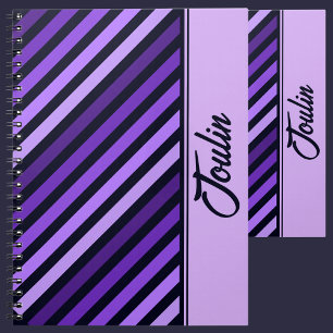 Personalised Colourful Pattern Notebook