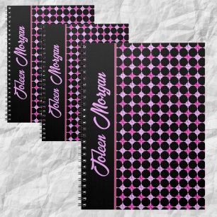 Personalised Colourful Pattern Notebook