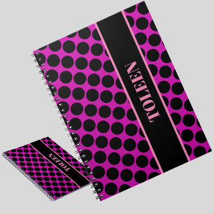 Personalised Colourful Pattern Notebook