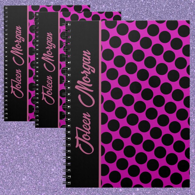 Personalised Colourful Pattern                  Notebook (Creator Uploaded)