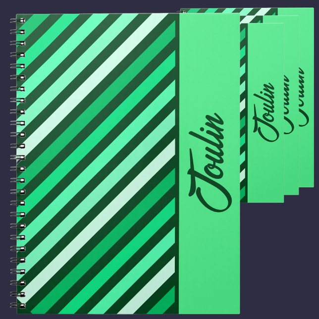 Personalised Colourful Pattern                  Notebook (Creator Uploaded)