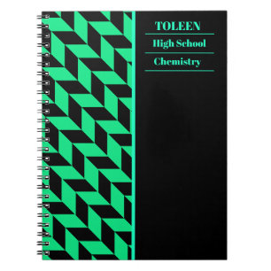 Personalised Colourful Pattern Notebook