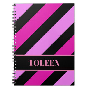 Personalised Colourful Pattern Notebook