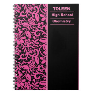 Personalised Colourful Pattern Notebook