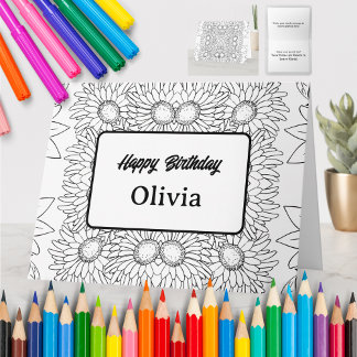 Personalised Colouring Greeting Card (33)