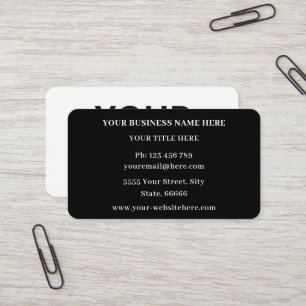 Personalised Colours Business Cards with Your Logo
