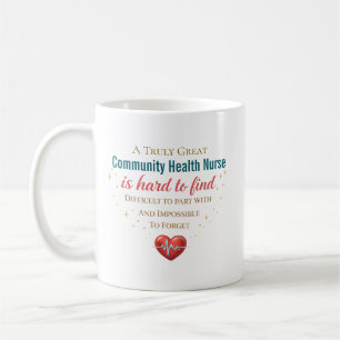 Personalised Community Health Nurse Appreciation Coffee Mug
