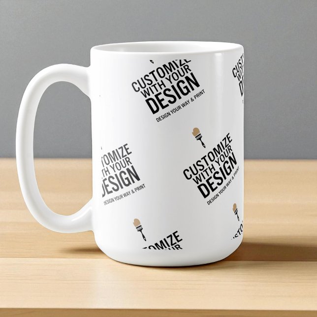 Personalised Company Branded Custom Minimalist  Coffee Mug (Creator Uploaded)