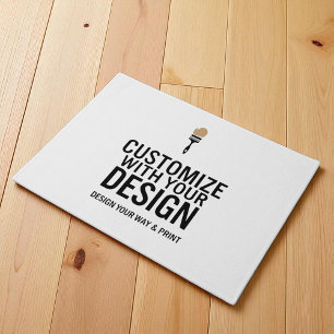 Personalised Company Branded Custom Minimalist  Doormat