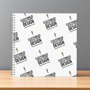 Personalised Company Branded Custom Minimalist  Notebook