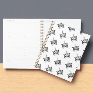 Personalised Company Branded Custom Minimalist  Planner