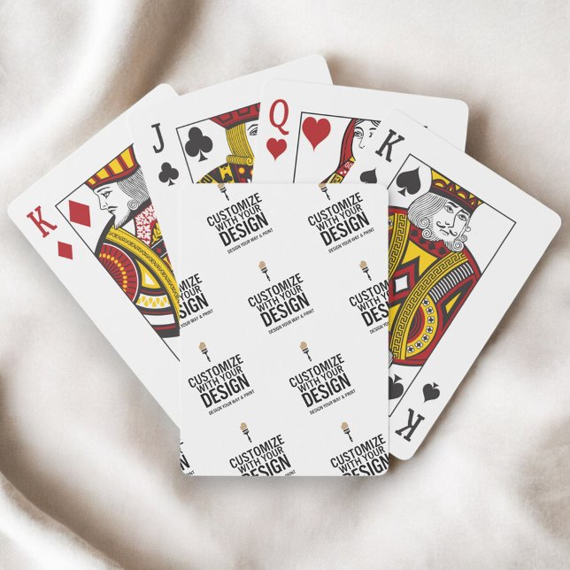 Personalised Company Branded Custom Minimalist  Playing Cards (Creator Uploaded)