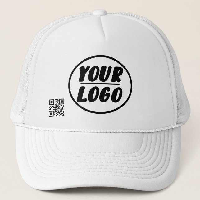 Personalised Company Business Logo Trucker Hat (Front)