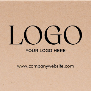 Personalised Company Business Logo Website Modern Rubber Stamp