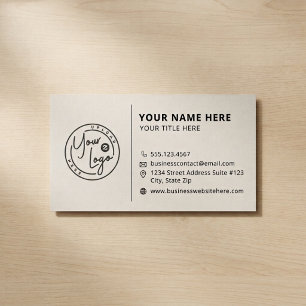 Personalised Company Logo Business Card